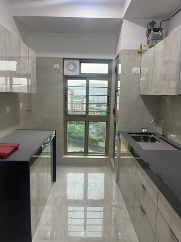 Kitchen in 2 BHK Apartment at Sheth Vasant Blossom, Marol – for Rent
