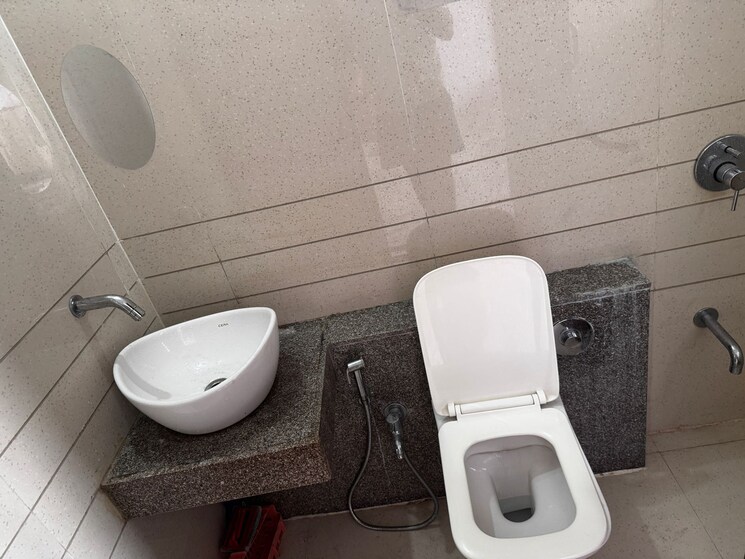 Bathroom, gala-orchid-sky 3 Bedroom 1450 Sq.Ft. Apartment In Shela Ahmedabad 9099669