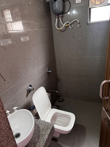Bathroom in 3 BHK Apartment at Gala Orchid Sky, Shela – for Rent