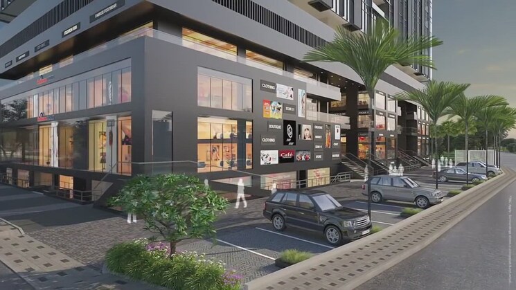 Exterior View, the-platinum-towers Commercial Office Space 980 Sq.Ft. In Kharadi Pune 9107728