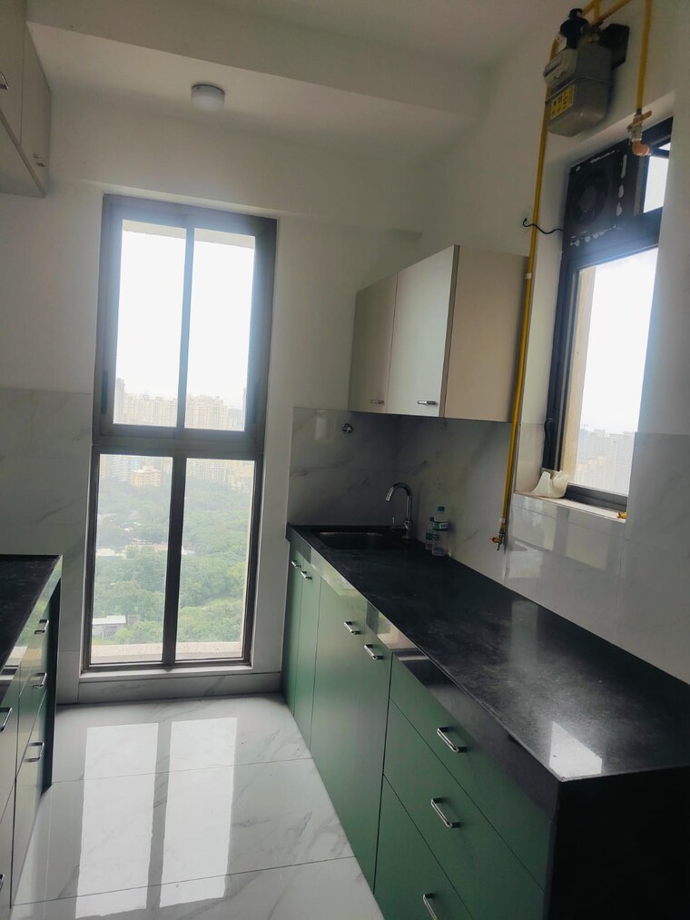 Kitchen, raymond-ten-x-vibes 2 Bedroom 535 Sq.Ft. Apartment In J K Gram Thane 9107917