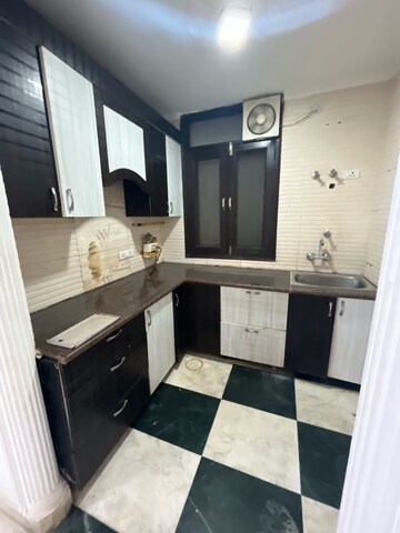 Kitchen in 2 BHK Builder Floor at Saket – for Rent