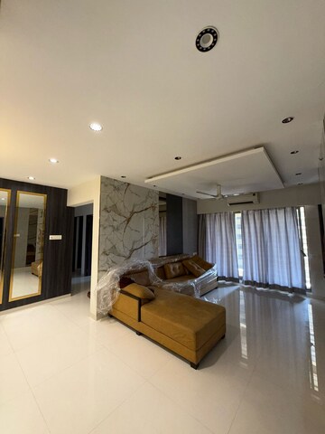Living Room in 3 BHK Apartment at Acme Ozone, Manpada – for Rent