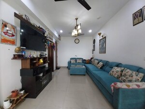 Living Room in 2.5 BHK Apartment at Nimbus The Park Street, Chi V Greater Noida – for Sale
