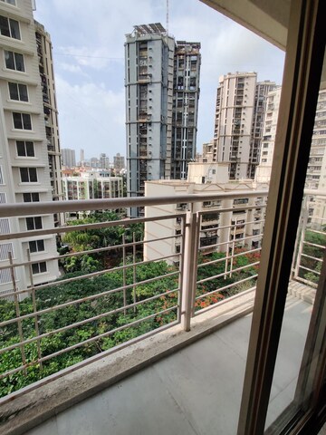 Balcony in 3 BHK Apartment at Shiv Shakti Complex, Andheri West – for Rent