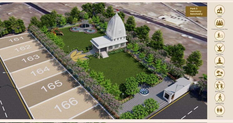 Master Plan, sandesh-city  1501 Sq.Ft. Plot In Jamtha Nagpur 9107956