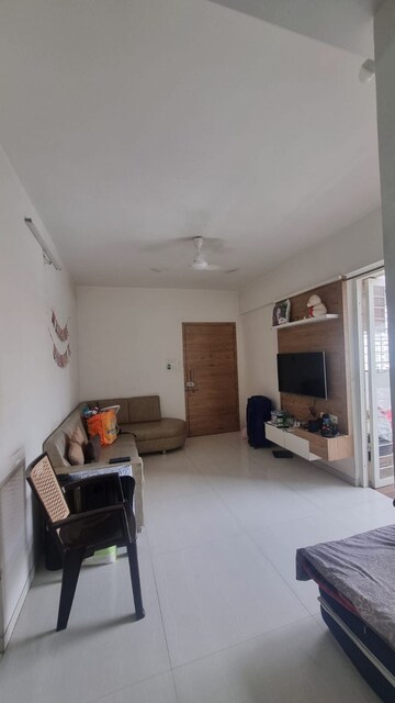 Living Room in 1 BHK Apartment at RR Akshay Heights, Wakad – for Rent