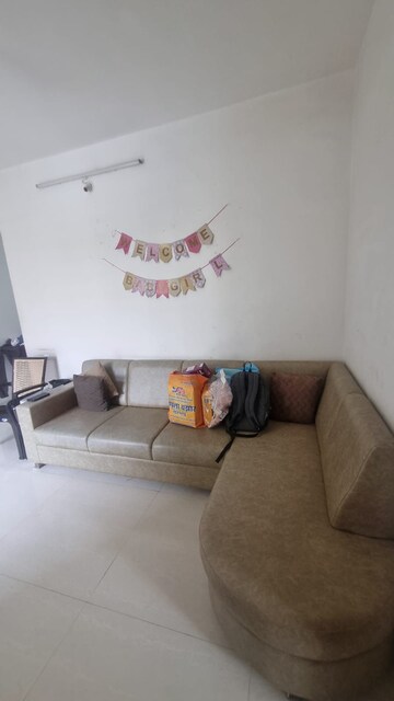 Living Room in 1 BHK Apartment at RR Akshay Heights, Wakad – for Rent