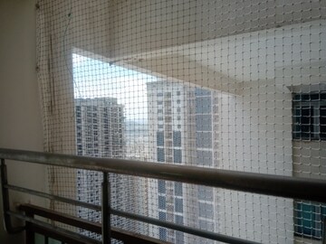 Balcony in 3 BHK Apartment at Lanco Hills Apartments, Manikonda – for Rent