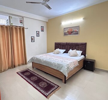 Bedroom in 3 BHK Apartment at Habitech Panch Tatva, Tech Zone 4 Greater Noida – for Rent