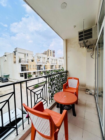 Balcony in 3 BHK Apartment at Habitech Panch Tatva, Tech Zone 4 Greater Noida – for Rent