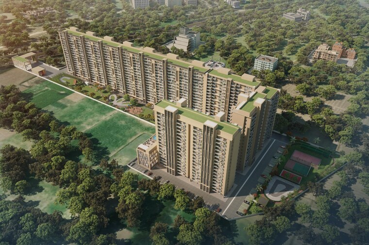 Exterior View, the-ananta-aspire 4 Bedroom 2945 Sq.Ft. Apartment In Utrathiya Zirakpur 9108040
