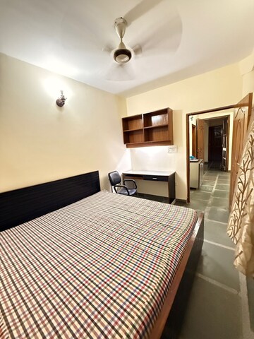 Bedroom in 2 BHK Independent House at Chattarpur – for Rent