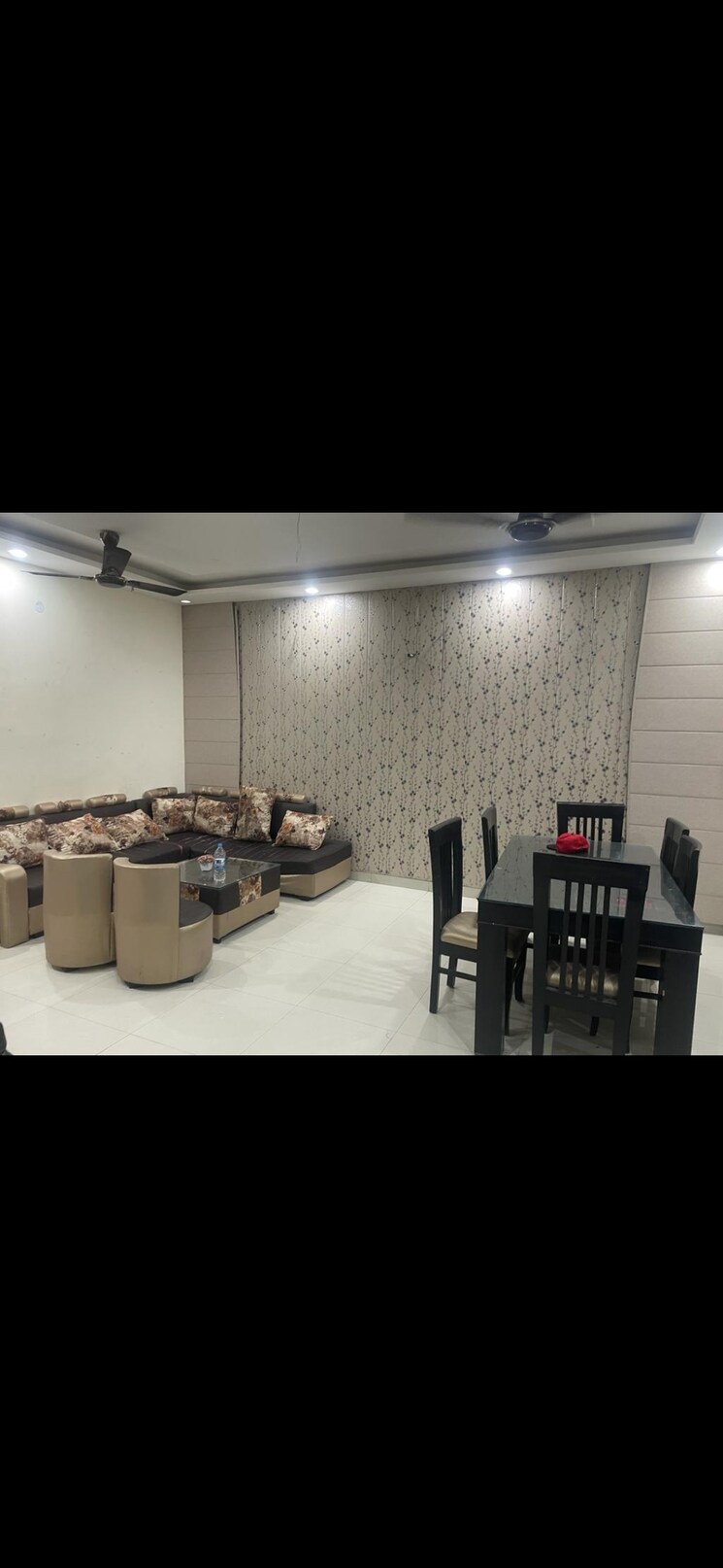 Living Room, nk-savitry-enclave 3 Bedroom 1500 Sq.Ft. Builder Floor In Vip Road Zirakpur 9108123