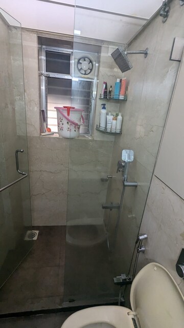 Bathroom in 2 BHK Apartment at Gundecha Symphony, Andheri West – for Rent