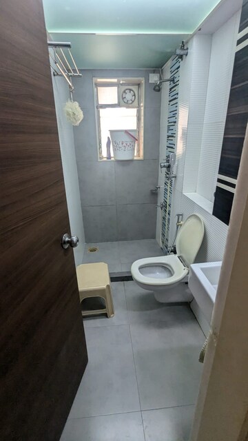 Bathroom in 2 BHK Apartment at Gundecha Symphony, Andheri West – for Rent