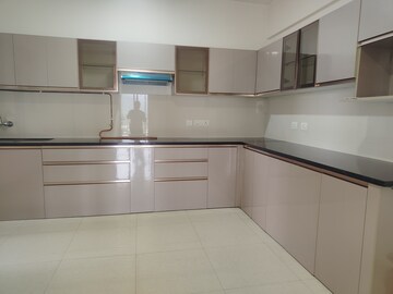 Kitchen in 3 BHK Apartment at Hiranandani Fortune City, New Panvel – for Rent
