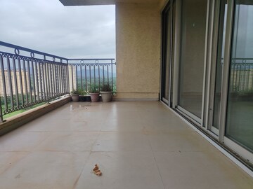Balcony in 3 BHK Apartment at Hiranandani Fortune City, New Panvel – for Rent