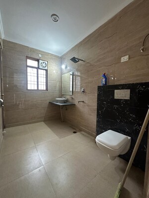 Bathroom in 4 BHK Builder Floor at Freedom Fighters Enclave – for Sale