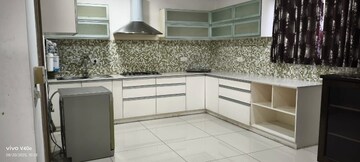 Kitchen in 4 BHK Apartment at Jayabheri Orange County, Gachibowli – for Rent