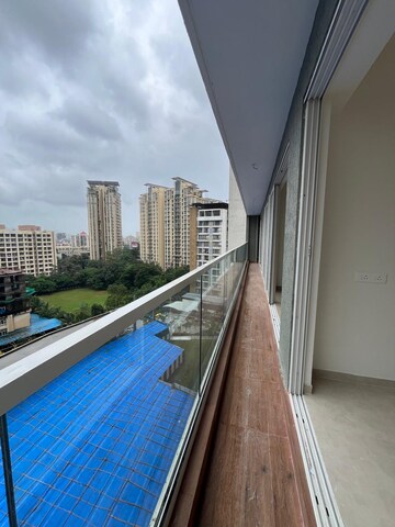 Balcony in 3 BHK Apartment at Indiabulls One Indiabulls, Pokhran Road No Two – for Rent