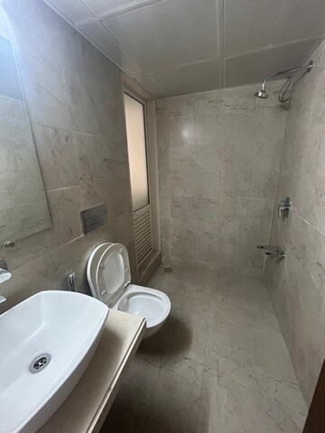Bathroom in 2 BHK Apartment at Runwal Eirene, Balkum Pada – for Rent