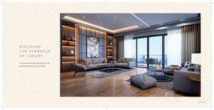 Living Room in 4 BHK Apartment at Ace Hanei, Sector 12 Greater Noida – for Sale
