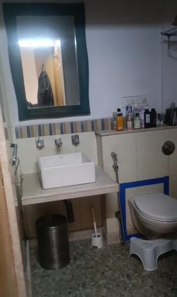 Attached Bathroom in 3 BHK Apartment at Link Garden, Andheri West – for Rent