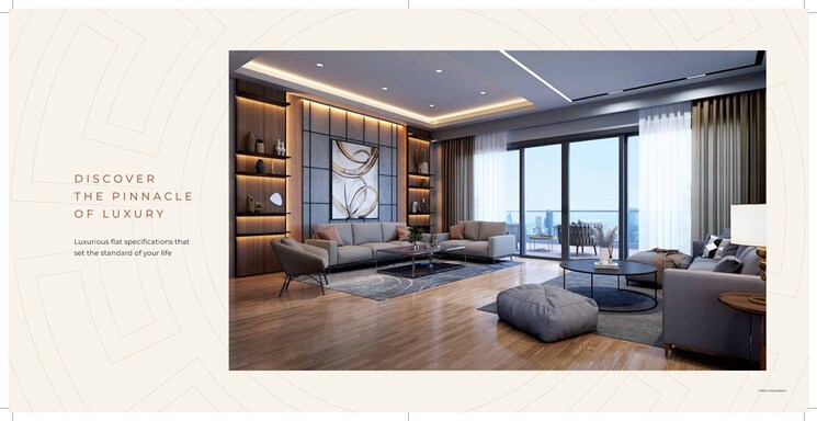 Living Room, ace-hanei 4 Bedroom 4190 Sq.Ft. Apartment In Sector 12 Greater Noida Greater Noida 9108286