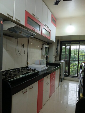 Kitchen in 2 BHK Apartment at Haware Indraprastha Regency, Goregaon West – for Rent