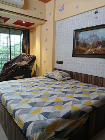 Bedroom in 2 BHK Apartment at Haware Indraprastha Regency, Goregaon West – for Rent