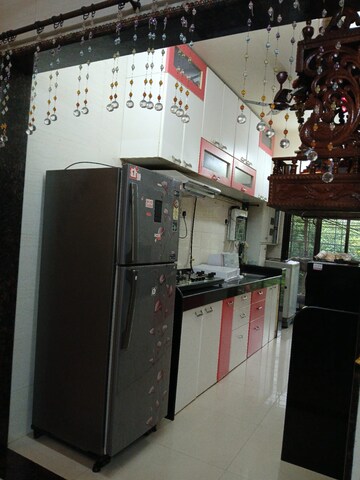 Kitchen in 2 BHK Apartment at Haware Indraprastha Regency, Goregaon West – for Rent