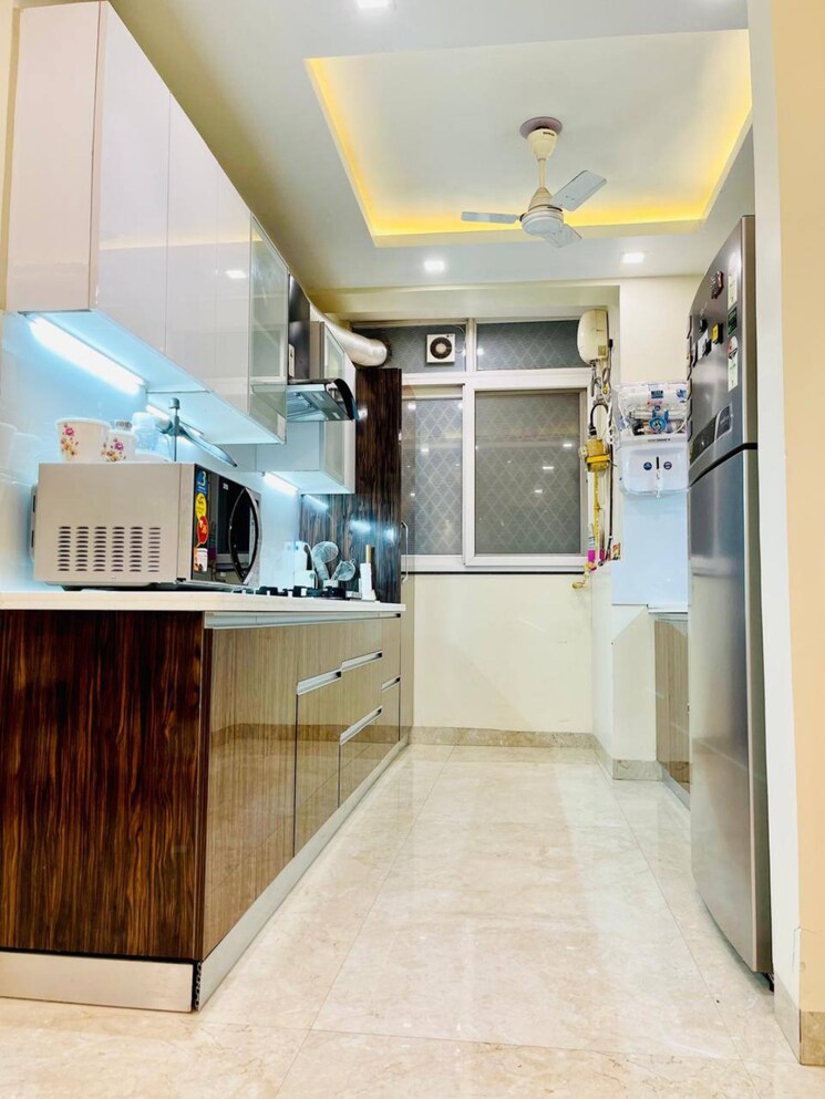 Kitchen, sector 19 dwarka 3 Bedroom 1400 Sq.Ft. Apartment In Sector 19 Dwarka Delhi 9108302