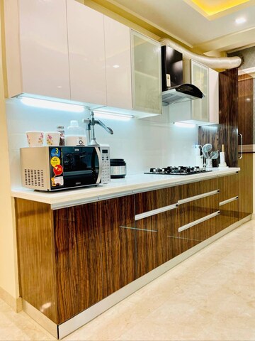 Kitchen in 3 BHK Apartment at Sector 19 Dwarka – for Rent