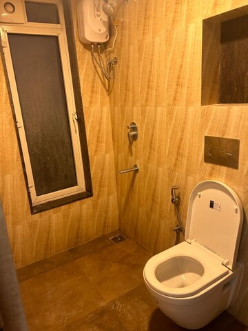 Bathroom in 2 BHK Apartment at Piramal Vaikunth, Balkum Pada – for Rent