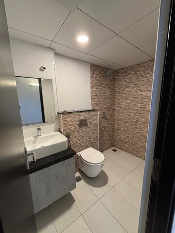 Bathroom in 3 BHK Apartment at Windsor Troika, Yelenahalli – for Rent