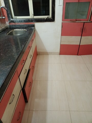Kitchen in 2 BHK Apartment at Sanghvi Hills, Ghodbunder Road – for Rent