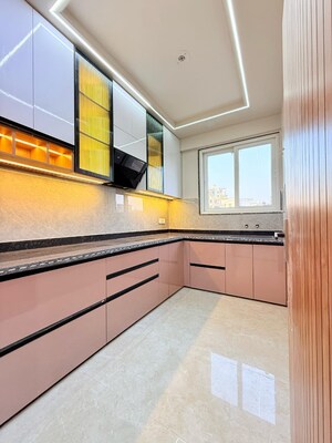 Kitchen in 3 BHK Apartment at Mansarovar Extension – for Rent