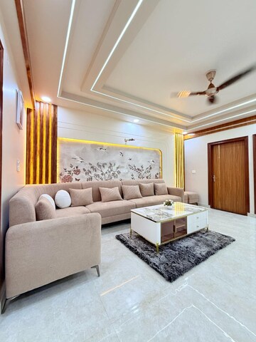 Living Room in 3 BHK Apartment at Mansarovar Extension – for Rent