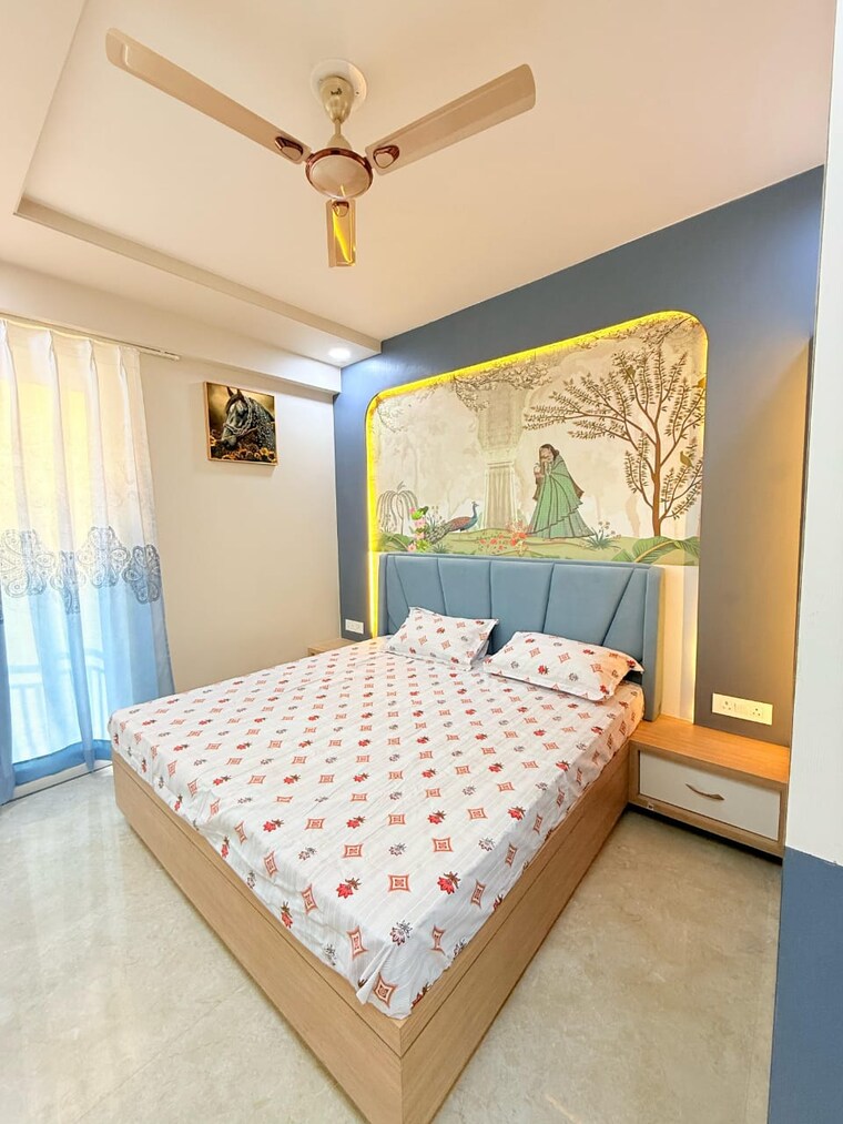 Bedroom, mansarovar extension 3 Bedroom 1500 Sq.Ft. Apartment In Mansarovar Extension Jaipur 9108393