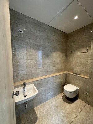 Bathroom in 3 BHK Apartment at Adani Ten BKC, Bandra East – for Sale