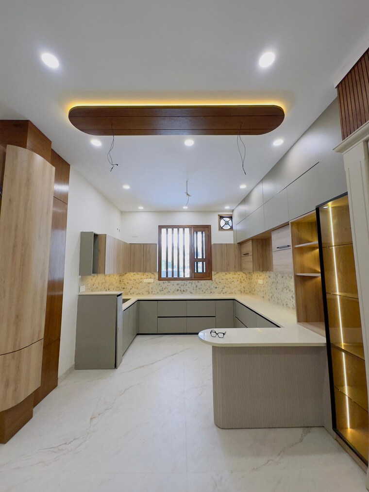 Kitchen, patiala road 3 Bedroom 256 Sq.Yd. Independent House In Patiala Road Zirakpur 9108475