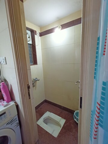 Bathroom in 2 BHK Apartment at Siddhachal Phase 5 CHS Ltd, Vasant Vihar – for Sale
