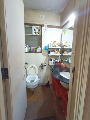 Bathroom in 2 BHK Apartment at Siddhachal Phase 5 CHS Ltd, Vasant Vihar – for Sale