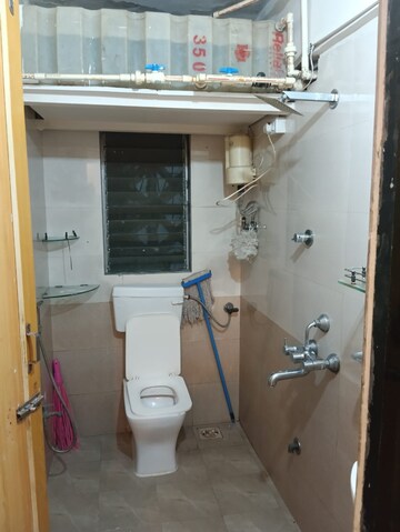 Bathroom in 2 BHK Apartment at Sai Deep CHS Goregaon West, Goregaon West – for Rent