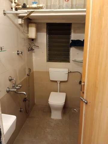 Bathroom in 2 BHK Apartment at Sai Deep CHS Goregaon West, Goregaon West – for Rent