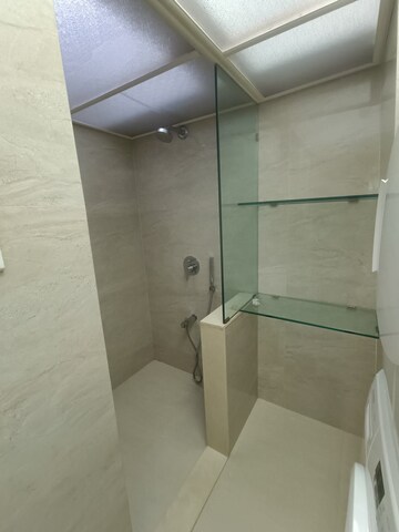 Bathroom in 3 BHK Apartment at Suraj CHS Juhu, Juhu – for Rent
