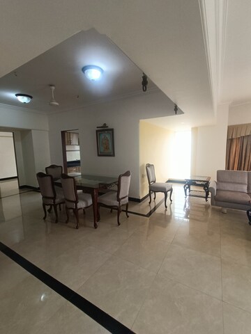 Living Room in 3 BHK Apartment at Suraj CHS Juhu, Juhu – for Rent