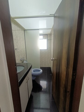 Attached Bathroom in 3 BHK Apartment at Suraj CHS Juhu, Juhu – for Rent