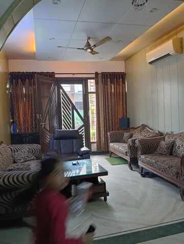 Living Room in 3 BHK Independent House at Dhakoli – for Sale